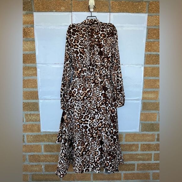 WHISTLE ANIMAL PRINT ESME DRESS SIZE 10 - Picture 15 of 17